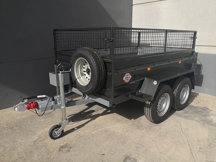 Remolque Basculante Hidráulico Nuevo de Doble Eje – 200 × 130 × 50 cm – Ejes de 1.350 kg